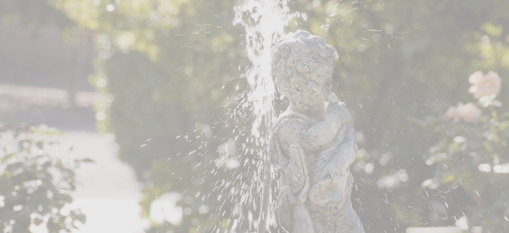 Wedding Garden Fountain
