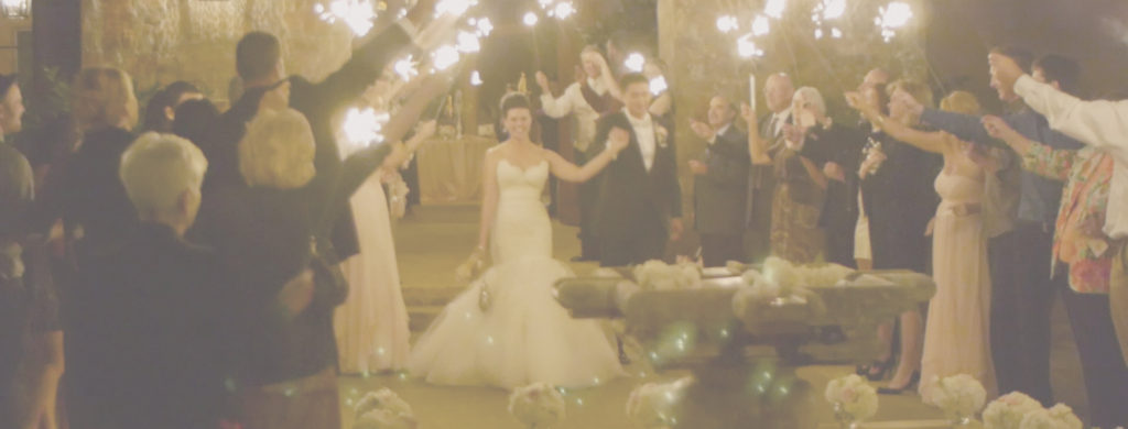 Wedding Exit with Sparklers, Mayacama, Santa Rosa